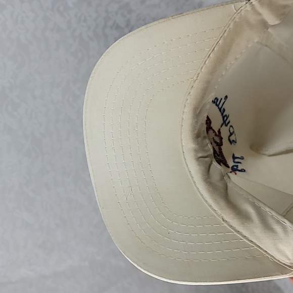Vintage Youngan Mobil Pipeline Snap Back Hat White/Red - Picture 9 of 9